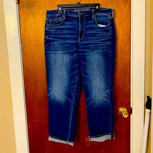American Eagle High-rise Tomgirl Jeans Size 18 Long